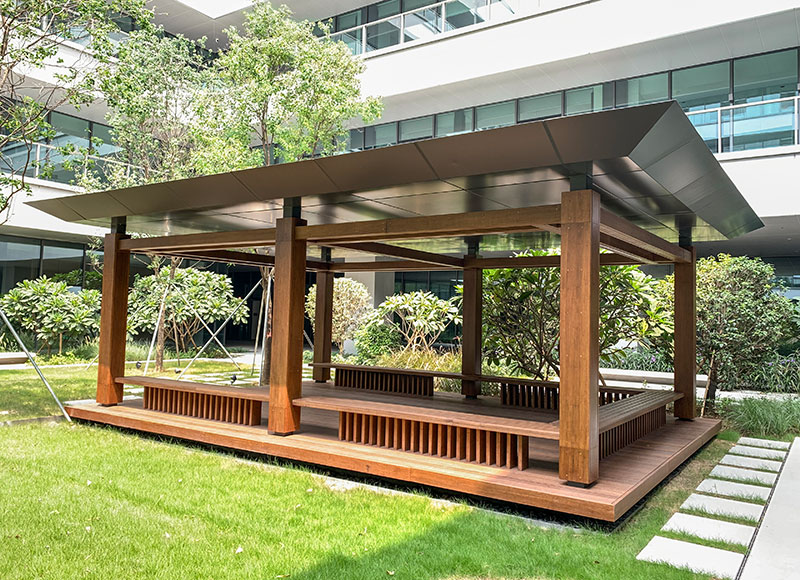戶外竹木涼亭 戶外竹木涼亭