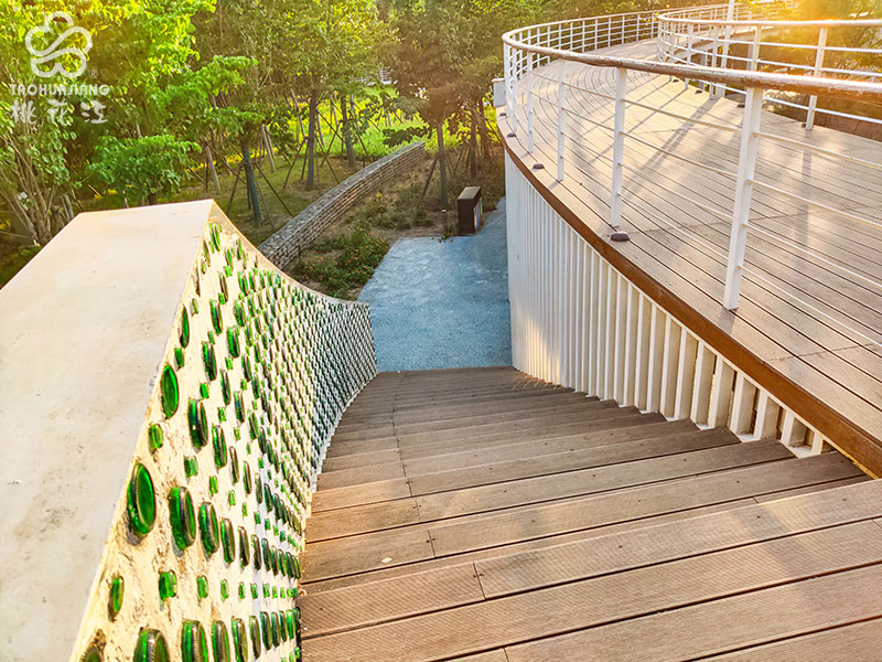 無廢公園竹木臺階 無廢公園竹木臺階