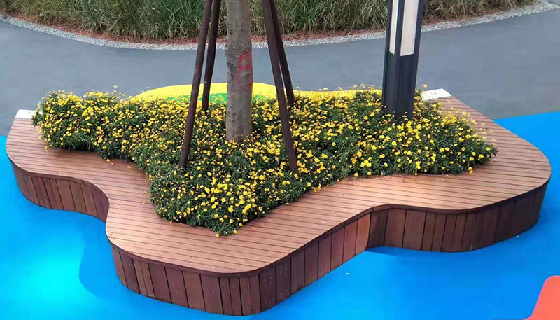 竹木圍樹(shù)椅，圍樹(shù)凳