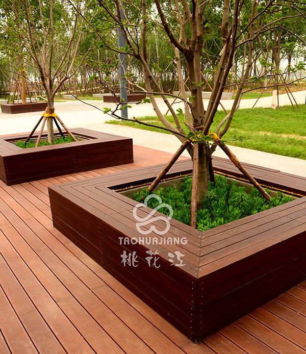 竹木圍樹(shù)坐凳，竹樹(shù)圍