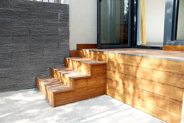 竹臺階板，竹樓梯板